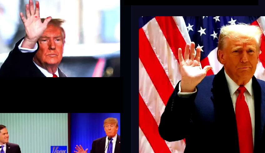 Donald Trump's Hand Magically Changes Shape!!